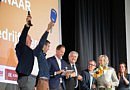 Winnaars Agrafiek 2019:  loonbedrijf Deroo uit West-Vleteren en Verstraeten Agritechnieken